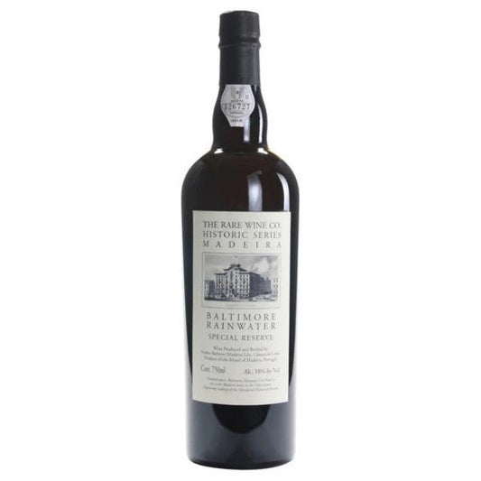 Rare Wine Co. Baltimore Rainwater Special Reserve Madeira 750ml - Amsterwine - Rare Wine Company Historic Series