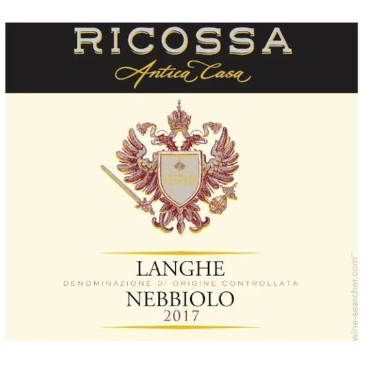 Ricossa Nebbiolo Langhe 750ml - Amsterwine - Wine - Ricossa