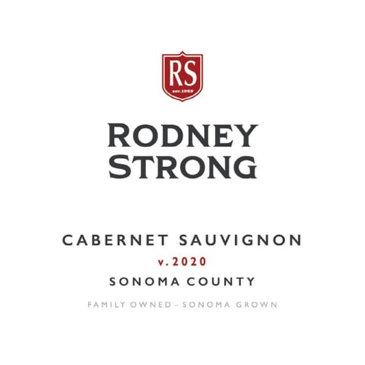 Rodney Strong Cabernet Sauvignon Sonoma 750ml - Amsterwine - Wine - Rodney