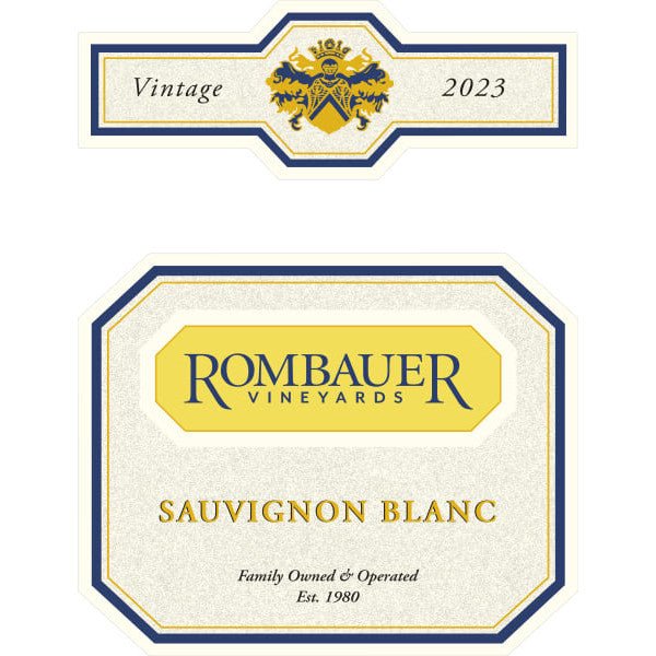 Rombauer Sauvignon Blanc North Coast 750ml - Amsterwine - Napa Chardonnay - Rombauer