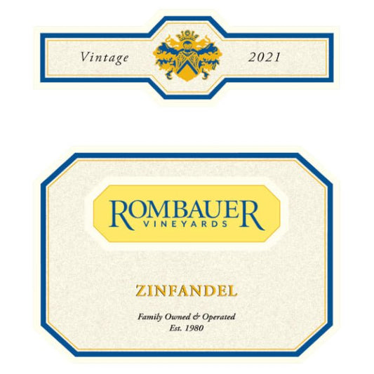 Rombauer Zinfandel Napa Valley 750ml - Amsterwine - Wine - Rombauer