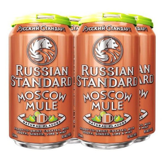 Russian Standard Moscow Mule 355ml x 4 Cans - Amsterwine - Spirits - Cazadores