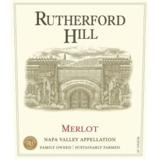 Rutherford Hill Merlot Napa Valley 750ML - Amsterwine - Wine - Rutherford Hill