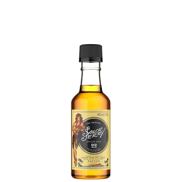 Sailor Jerry Spiced Rum 50ml - Amsterwine - Spirits - Sailor Jerry