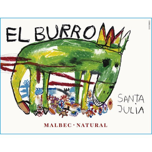 Santa Julio Malbec El Burro Natural 750ml - Amsterwine - Wine - Cigar Box