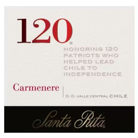 Santa Rita Carmenere 120 750ml - Amsterwine - Wine - Santa Rita