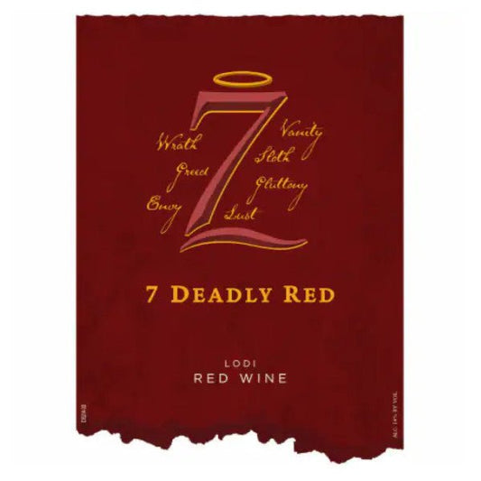 Seven Deadly Red 750ml - Amsterwine - Wine - Seven Deadly