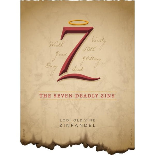 Seven Deadly Zins Zinfandel 750ml - Amsterwine - Wine - Seven Deadly