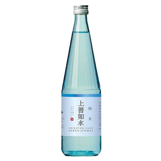 Shirataki Jozen Mizunogotoshi “Aqua” Junmai 720ml - Amsterwine - Sake & Soju - Shirataki Shuzo