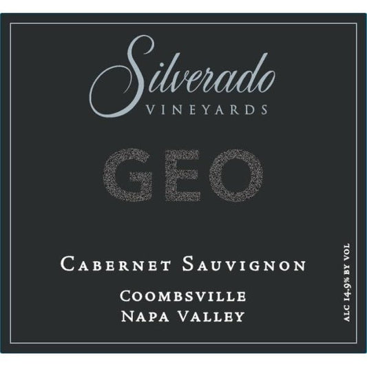 Silverado Cabernet Sauvignon GEO Coombsville 750ml - Amsterwine - Wine - Silverado
