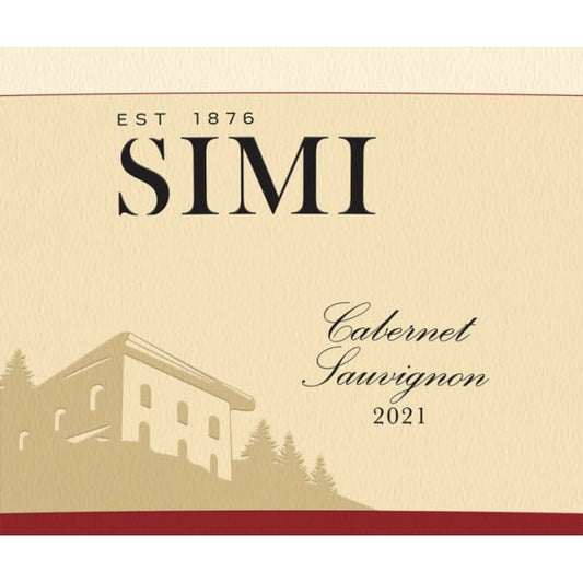 Simi Cabernet Sauvignon Sonoma County 750ml - Amsterwine - Wine - Simi Vineyards