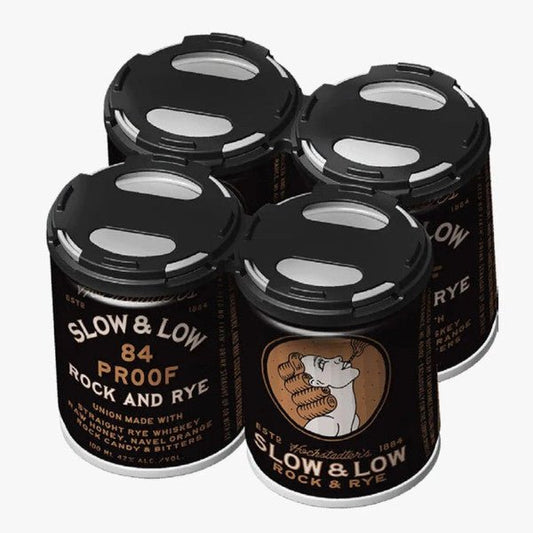 Slow & Low Rock and Rye Coffee 100ml x 4 Cans - Amsterwine - Spirits - Slow & Low