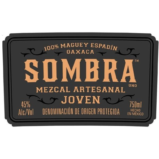 Sombra Mezcal Artesanal Joven 90Proof 1L - Amsterwine - Spirits - Sombra