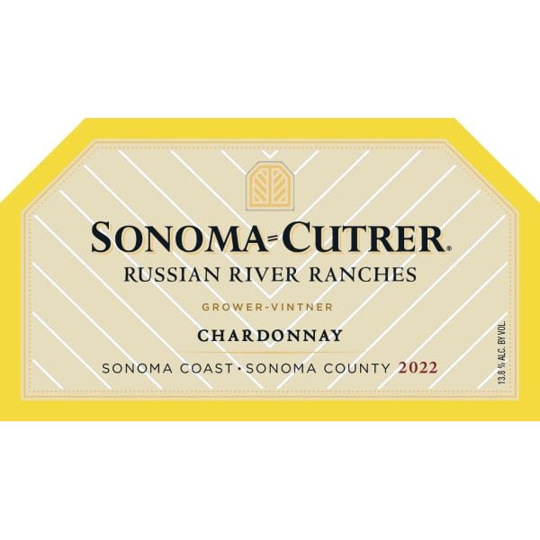 Sonoma Cutrer Russian River Chardonnay 750ml - Amsterwine - Wine - Sonoma Cutrer