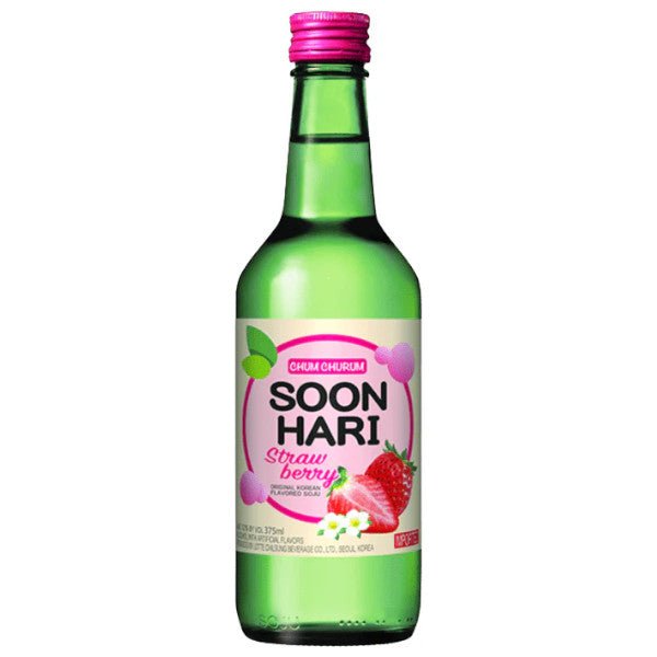 Soon Hari Strawberry 375ml - Amsterwine - Sake & Soju - Chum Churum