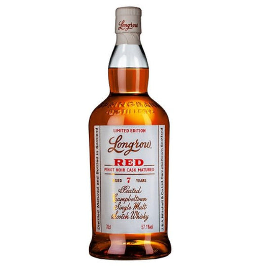 Springbank Longrow 7 Year Red Pinot Noir Cask Single Malt Scotch 700ml - Amsterwine - Spirits - Springbank