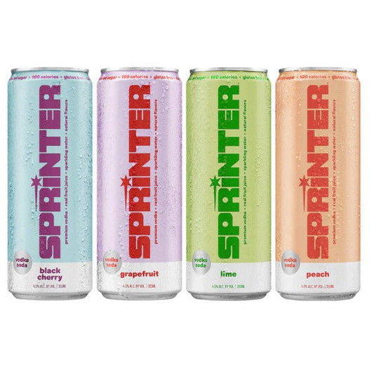 Sprinter Vodka Soda Variety Pack x 8Cans - Amsterwine - Spirits - Sprinter