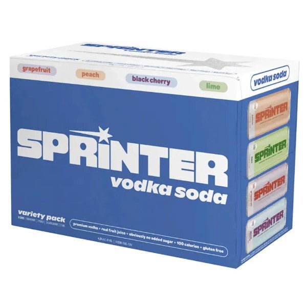 Sprinter Vodka Soda Variety Pack x 8Cans - Amsterwine - Spirits - Sprinter