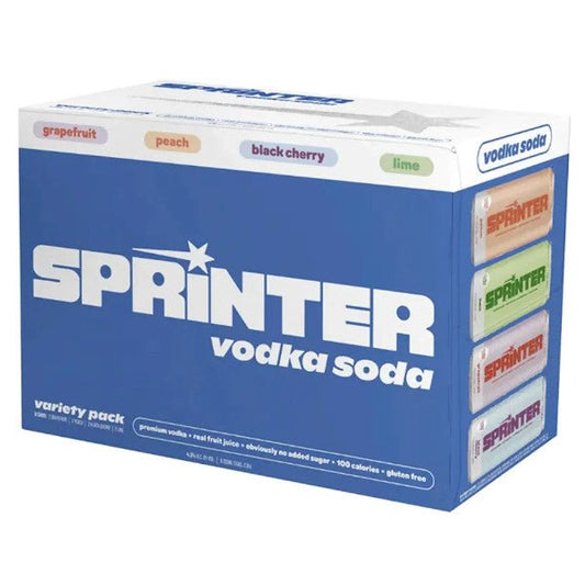 Sprinter Vodka Soda Variety Pack x 8Cans - Amsterwine - Spirits - Sprinter