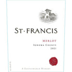 St Francis Merlot Sonoma 750ml - Amsterwine - Wine - St. Francis