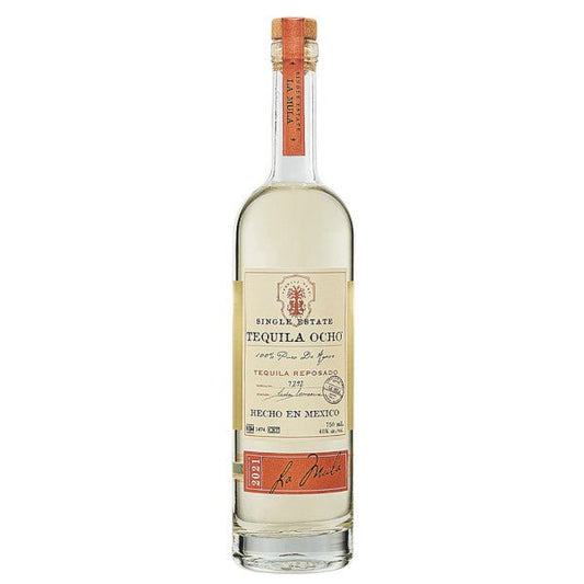 Tequila Ocho Tequila Reposado Single Estate 750ml - Amsterwine - Spirits - Tequila Ocho