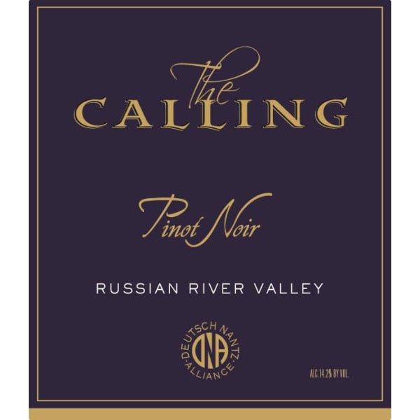 The Calling Pinot Noir Russian River 750ml - Amsterwine - Wine - The Calling