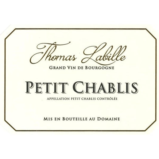 Thomas Labille Petit Chablis 750ml - Amsterwine - Wine - Thomas Labille