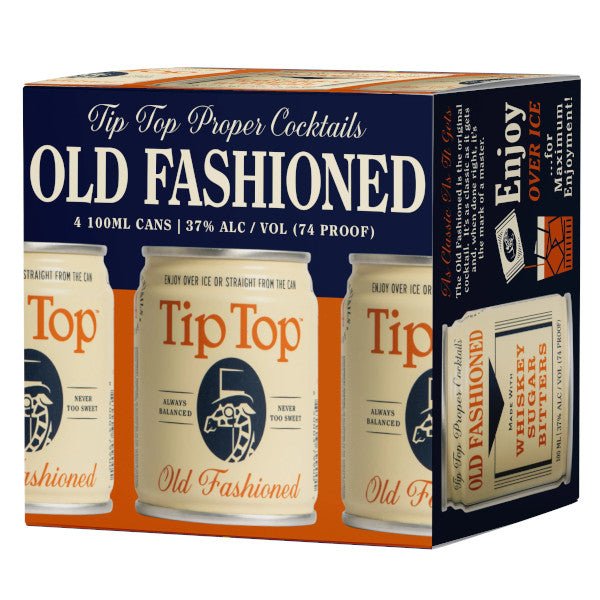 Tip Top Old Fashioned 4pk x 100ml - Amsterwine - Spirits - Tip Top