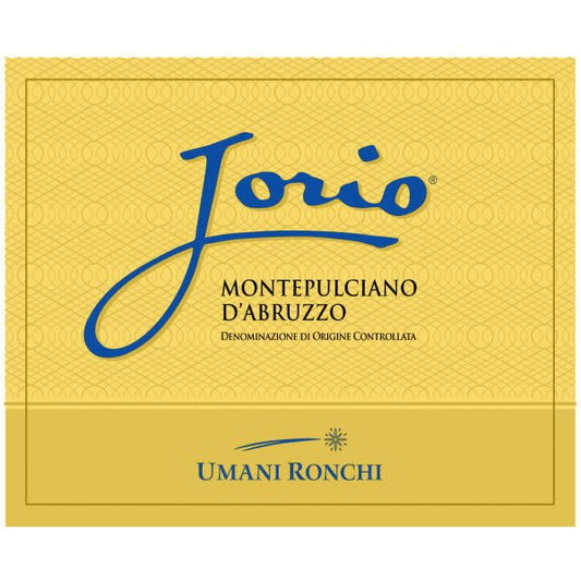 Umani Ronchi Montepuciano D'Abruzzo Jorio 750ml - Amsterwine - Wine - Umani Ronchi
