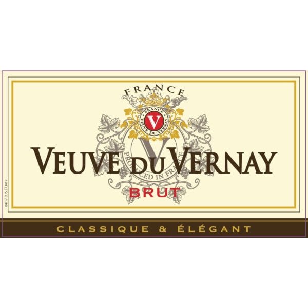 Veuve Du Vernay Brut 750ml - Amsterwine - Wine - Veuve du Vernay