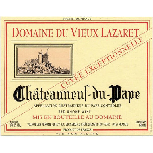 Vieux Lazaret Chateauneuf Du Pape Rouge 750ml - Amsterwine - Wine - Vieux Lazaret