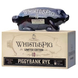 Whistlepig Piggybank 10yr Rye Limited Edition 1 Liter 110 Proof piggybank 750ml - Amsterwine - Spirits - Whistlepig