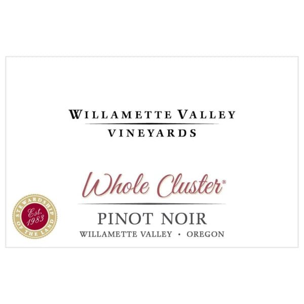 Willamette Valley Vineyards Whole Cluster Pinot Noir 750ml - Amsterwine - Wine - Willamette