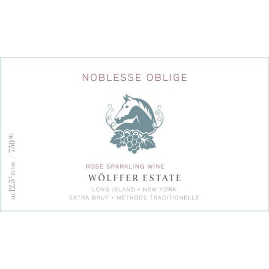 Wolffer Estate Noblesse Oblige 750ml - Amsterwine - Wine - Wolffer Estate