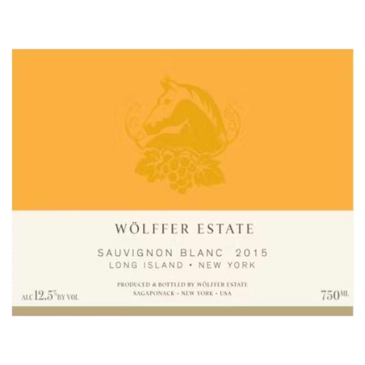 Wolffer Estate Sauvignon Blanc 750ML - Amsterwine - Wine - Wolffer Estate
