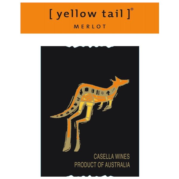Yellow Tail Merlot 750ml - Amsterwine - Wine - Yellow Tail
