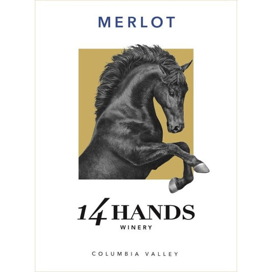 14 Hands Vineyards Merlot 750ml - Amsterwine - Wine - 14 Hands