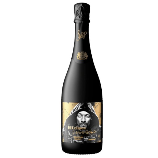 19 Crimes Cali Gold Sparkling 750ML - Amsterwine - Wine - 19 Crtmes