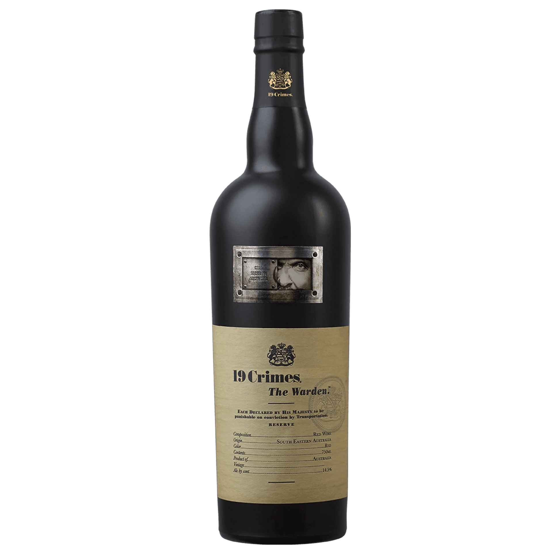 19 Crimes The Warden 750ml - Amsterwine - Wine - 19 Crimes