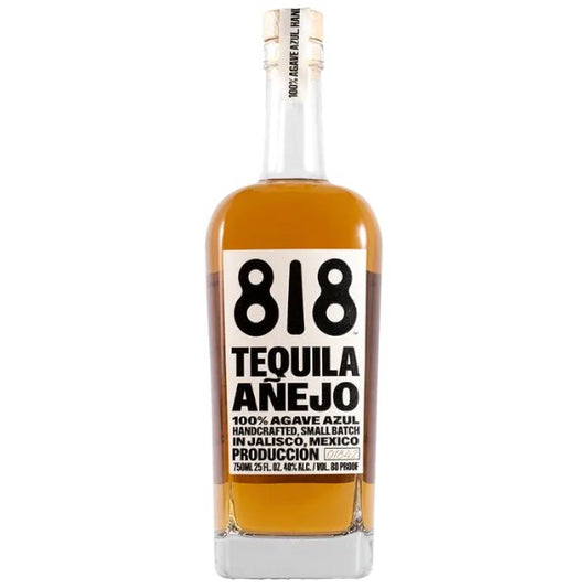818 Tequila Anejo 750ml - Amsterwine - Spirits - 818 Tequila