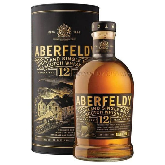 Aberfeldy Single Malt 12 Year 750ml - Amsterwine - Spirits - Aberfeldy