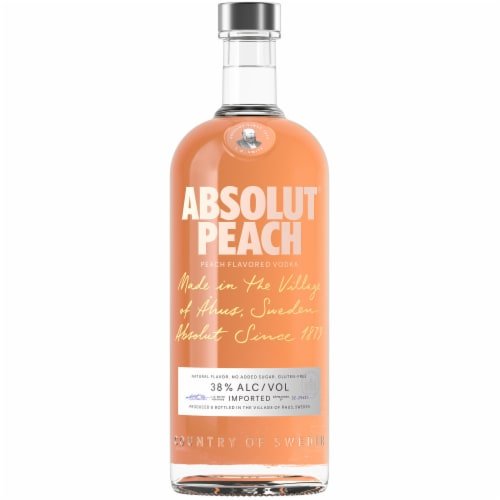 Absolut Vodka Apeach 1L - Amsterwine - Spirits - Absolut