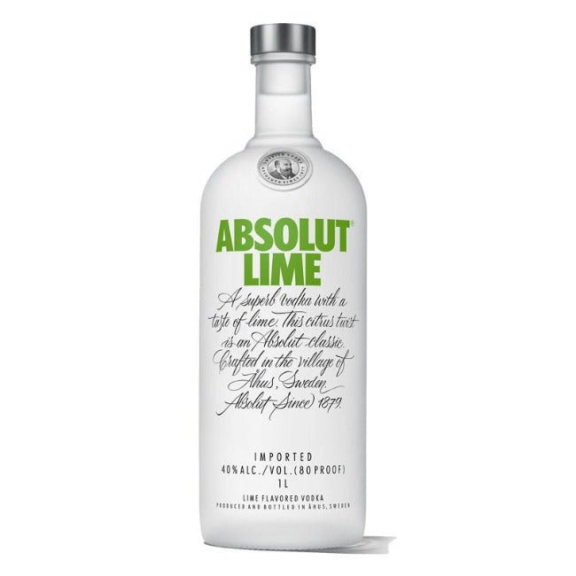 Absolut Vodka Lime 1L - Amsterwine - Spirits - Absolut