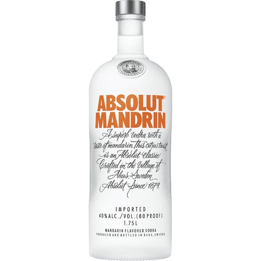 Absolut Vodka Mandarin 1.75L - Amsterwine - Spirits - Absolut