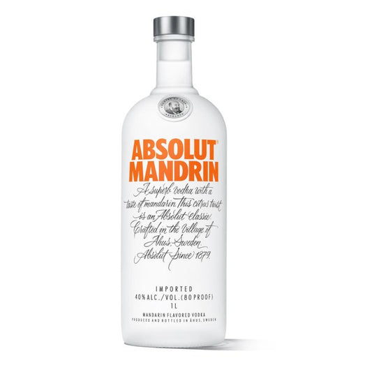 Absolut Vodka Mandarin 1L - Amsterwine - Spirits - Absolut