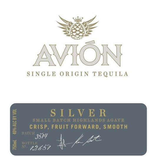 Avion Tequila Silver 750ml - Amsterwine - Spirits - Avion