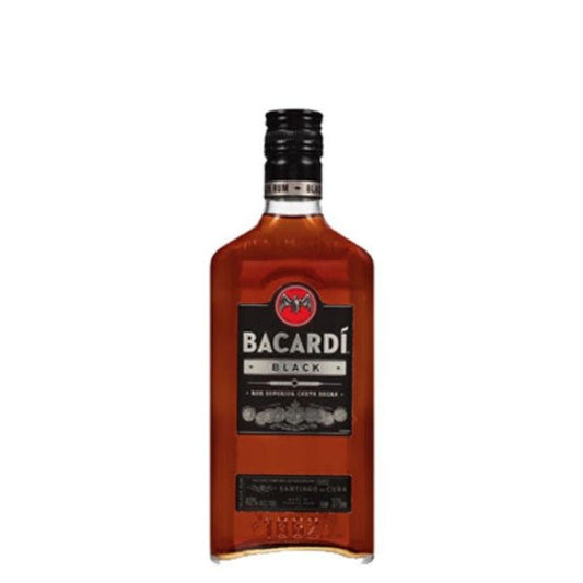 Bacardi Rum Black 375ml - Amsterwine - Spirits - Bacardi