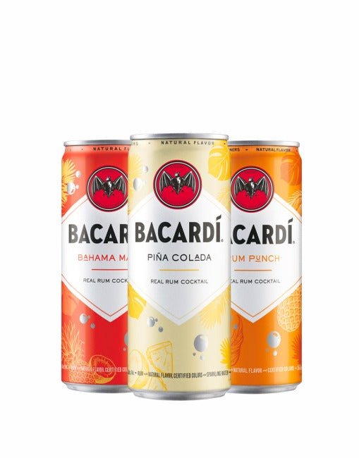 Bacardi Rum Cocktail Variety Pack 355ml x 6 Cans - Amsterwine - Spirits - Bacardi