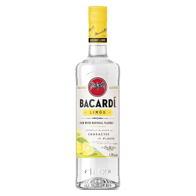 Bacardi Rum Limon 1L - Amsterwine - Spirits - Bacardi