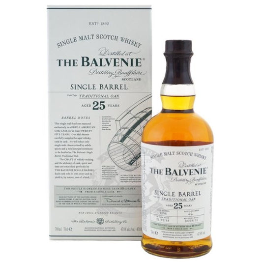 Balvenie Single Barrel 25 Year Single Malt 750ml - Amsterwine - Spirits - Balvenie